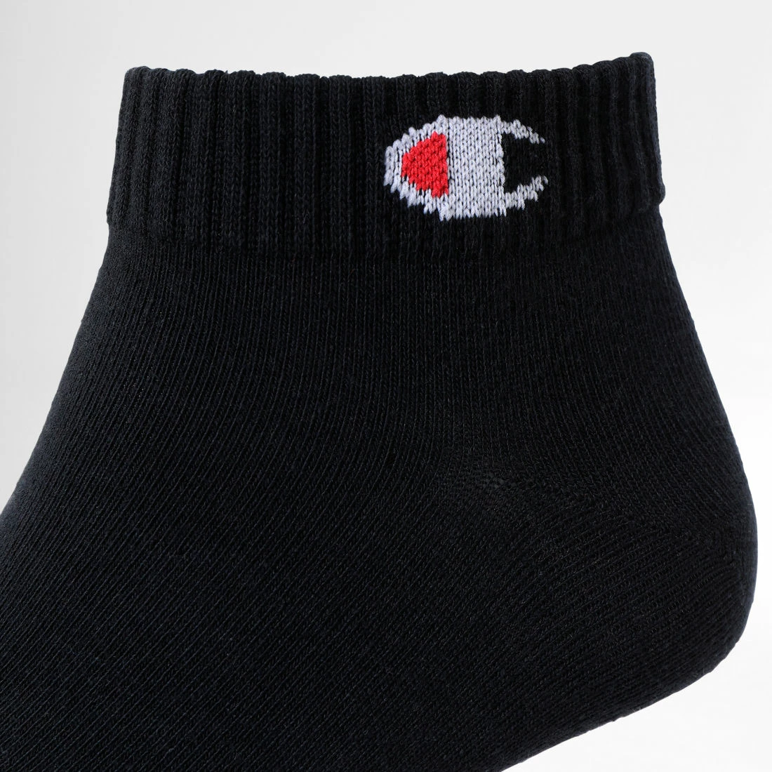 Lot De 6 Paires De Chaussettes U20006 Noir de Champion 5 Lot De 6 Paires De Chaussettes U20006 Noir de Champion – Image 3