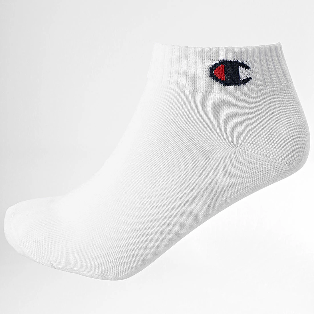 Lot De 6 Paires De Chaussettes U20006 Blanc de Champion 4 Lot De 6 Paires De Chaussettes U20006 Blanc de Champion – Image 2