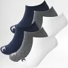 Lot De 6 Paires De Chaussettes U20007 Bleu Marine Blanc Gris Anthracite de Champion