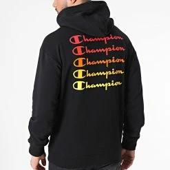 Sweat Capuche 217258 Noir de Champion