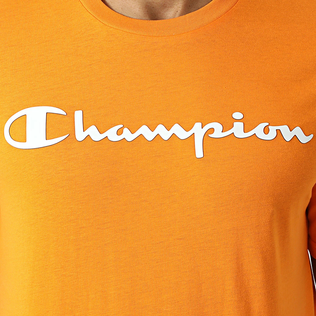 Tee Shirt 217146 Orange de Champion 4 Tee Shirt 217146 Orange de Champion – Image 2