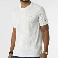 Tee Shirt 217257 Gris Clair de Champion