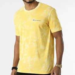 Tee Shirt 217257 Jaune de Champion