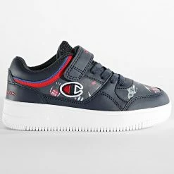 Baskets Enfant Rebound Graphic S32362 Navy de Champion -Champion Soldes champion 306192 S32362 BS501 20220307T160746 03