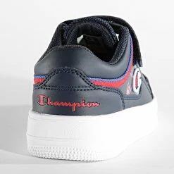 Baskets Enfant Rebound Graphic S32362 Navy de Champion -Champion Soldes champion 306192 S32362 BS501 20220307T160747 04