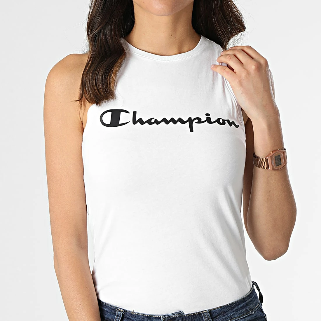 Débardeur Femme 114888 Blanc de Champion 4 Débardeur Femme 114888 Blanc de Champion – Image 3