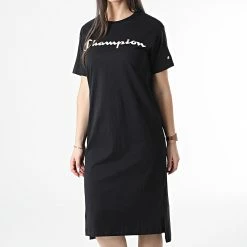 Robe Tee Shirt Femme Oversize 114890 Noir de Champion