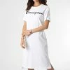 Robe Tee Shirt Femme Oversize 114890 Blanc de Champion
