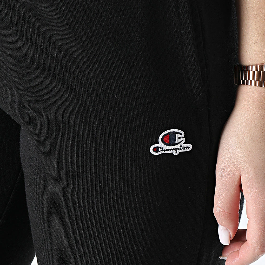 Pantalon Jogging Femme 114925 Noir de Champion 4 Pantalon Jogging Femme 114925 Noir de Champion – Image 2