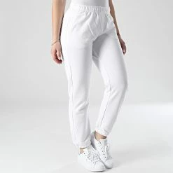 Pantalon Jogging Femme 114925 Blanc de Champion 8 Pantalon Jogging Femme 114925 Blanc de Champion -Champion Soldes champion 306906 114925 WW001 20220309T152506 03