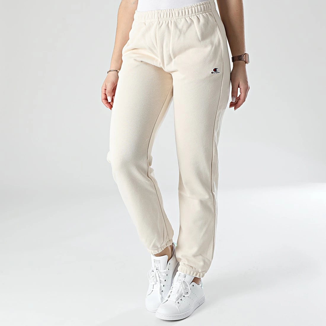 Pantalon Jogging Femme 114925 Beige de Champion 3 Pantalon Jogging Femme 114925 Beige de Champion