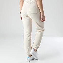 Pantalon Jogging Femme 114925 Beige de Champion 9 Pantalon Jogging Femme 114925 Beige de Champion -Champion Soldes champion 306913 114925 YS015 20220309T152642 04