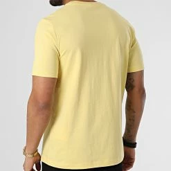 Tee Shirt 217814 Jaune de Champion -Champion Soldes champion 306928 217814 YS116 20220303T162209 04