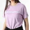 Tee Shirt Femme 115351 Violet de Champion 2 Tee Shirt Femme 115351 Violet de Champion -Champion Soldes champion 307086 115351 VS004 20220308T155911 01