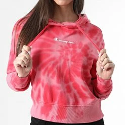 Sweat Capuche Femme 114983 Rose de Champion