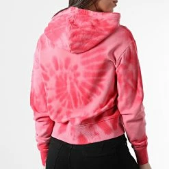 Sweat Capuche Femme 114983 Rose de Champion -Champion Soldes champion 307090 114983 RL002 20220310T150608 04