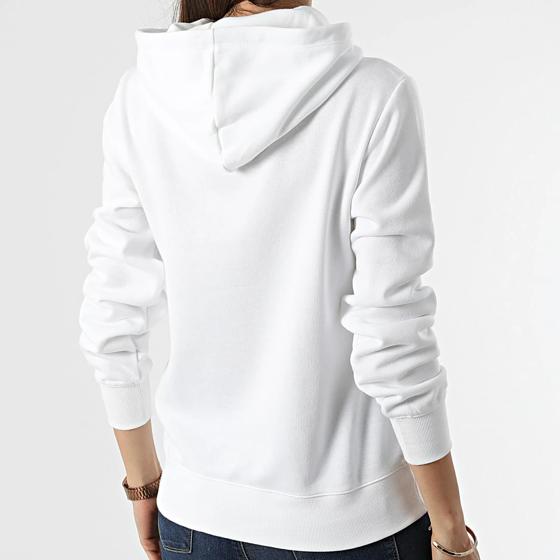 Sweat Capuche Femme 114858 Blanc de Champion 6 Sweat Capuche Femme 114858 Blanc de Champion – Image 4