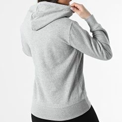 Sweat Capuche Femme 114858 Gris Chiné de Champion 9 Sweat Capuche Femme 114858 Gris Chiné de Champion -Champion Soldes champion 307117 114858 EM006 20220308T155521 04