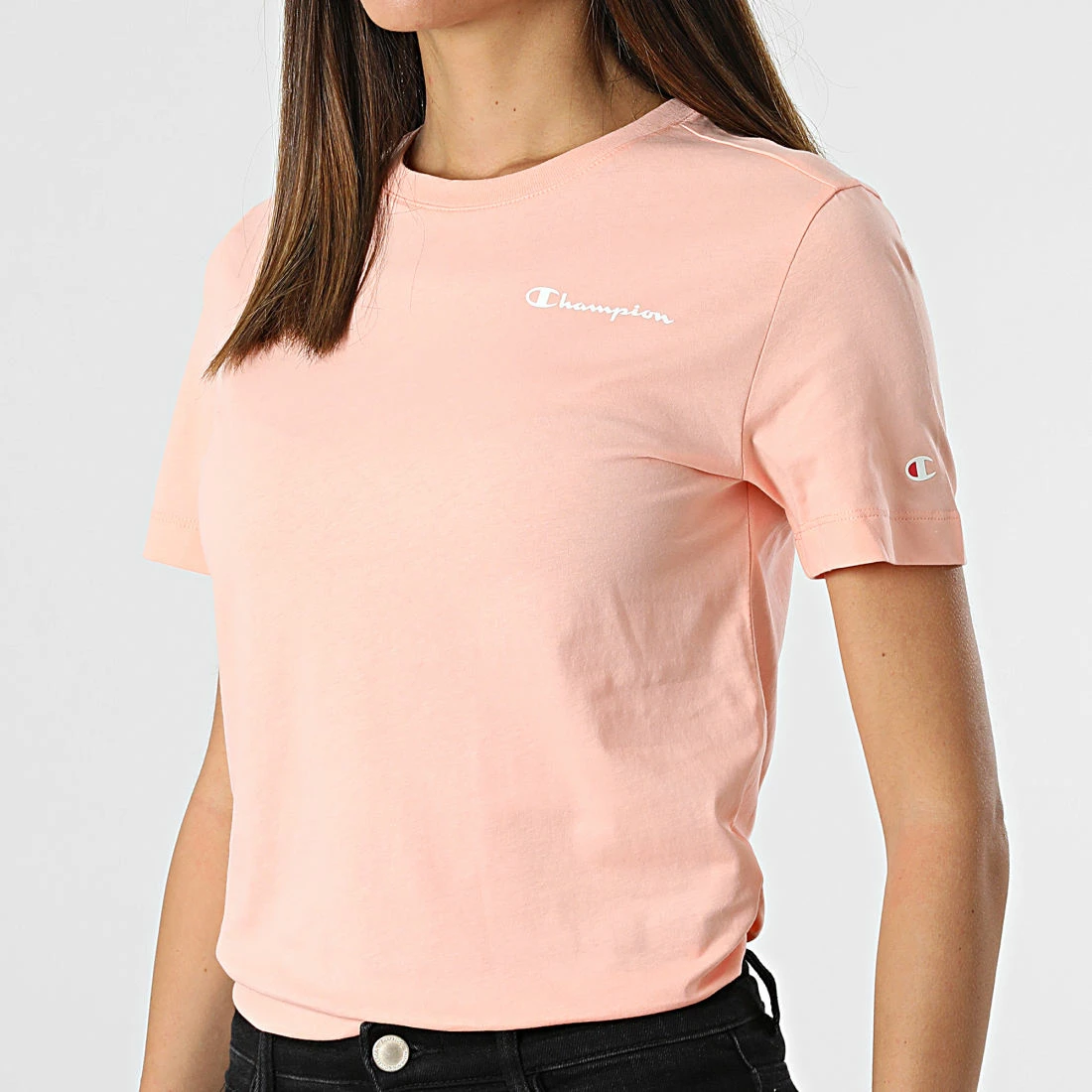 Tee Shirt Femme 114912 Corail de Champion 5 Tee Shirt Femme 114912 Corail de Champion – Image 3
