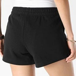 Short Jogging Femme 114926 Noir de Champion -Champion Soldes champion 308012 114926 KK001 20220408T145301 04