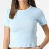 Tee Shirt Femme 114915 Bleu Ciel de Champion