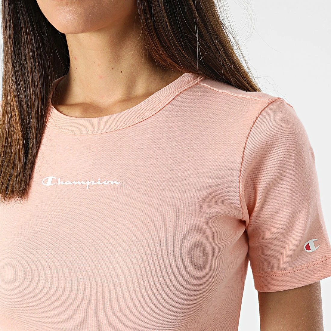 Tee Shirt Femme 114915 Corail de Champion 4 Tee Shirt Femme 114915 Corail de Champion – Image 2