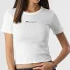 Tee Shirt Femme 114915 Blanc de Champion