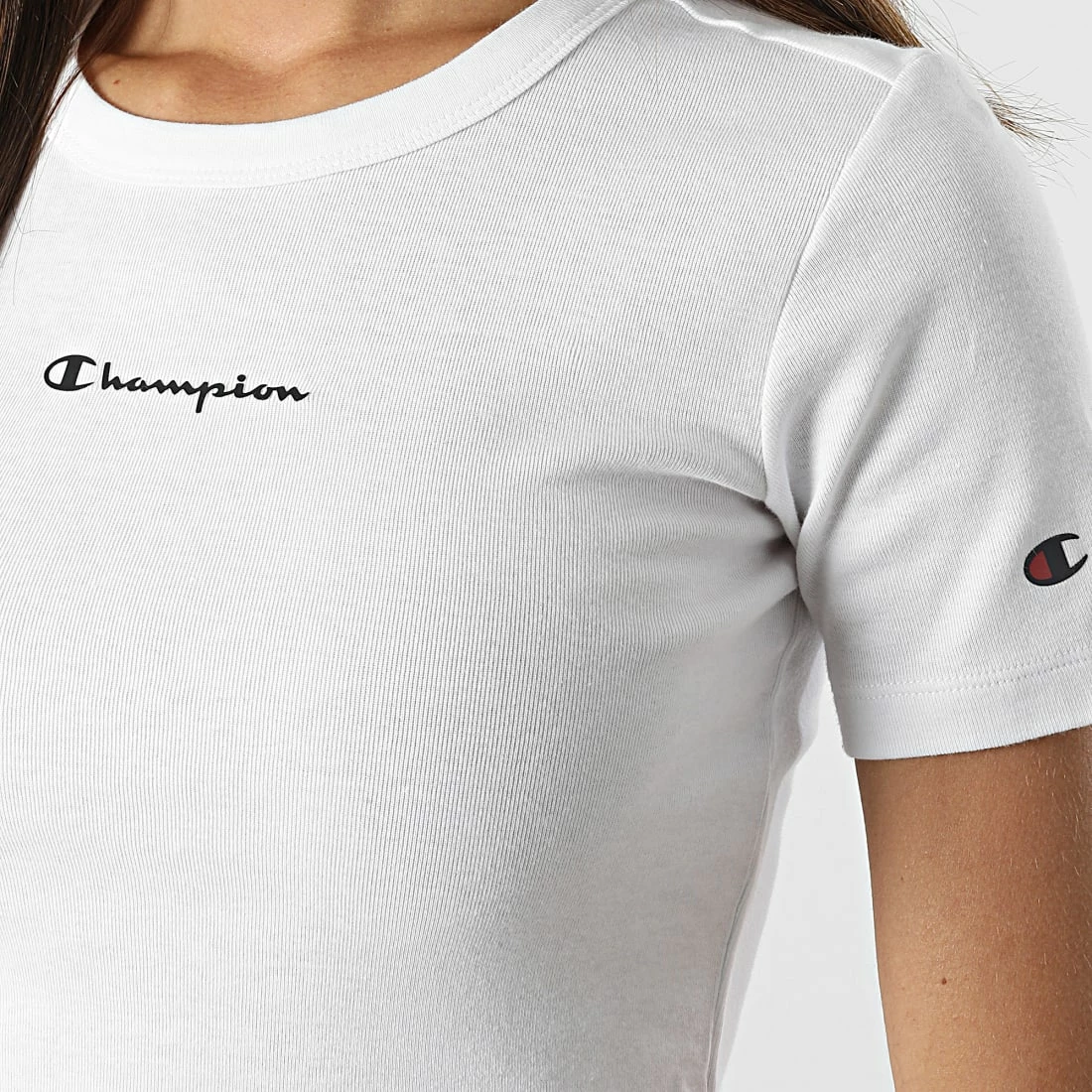 Tee Shirt Femme 114915 Blanc de Champion 4 Tee Shirt Femme 114915 Blanc de Champion – Image 2