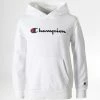 Sweat Capuche Enfant 305949 Blanc de Champion 1 Sweat Capuche Enfant 305949 Blanc de Champion -Champion Soldes champion 308297 305949 WW001 20220321T150900 01