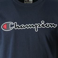 Tee Shirt Enfant 305954 Bleu Marine de Champion 5 Tee Shirt Enfant 305954 Bleu Marine de Champion -Champion Soldes champion 308298 305954 BS538 20220321T151817 02
