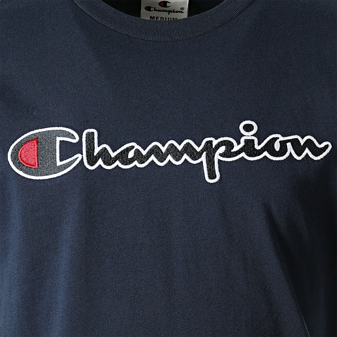 Tee Shirt Enfant 305954 Bleu Marine de Champion 4 Tee Shirt Enfant 305954 Bleu Marine de Champion – Image 2