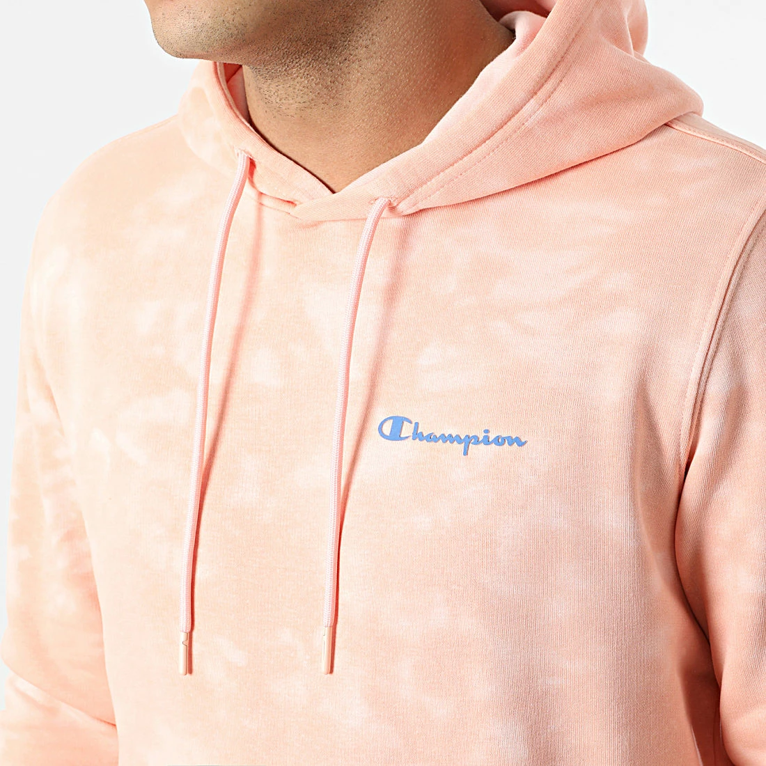 Sweat Capuche Tie Dye 217255 Rose de Champion 4 Sweat Capuche Tie Dye 217255 Rose de Champion – Image 2