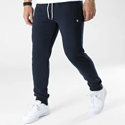 Pantalon Jogging 217422 Bleu Marine de Champion