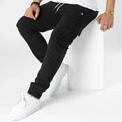Pantalon Jogging 217421 Noir de Champion 8 Pantalon Jogging 217421 Noir de Champion -Champion Soldes champion 313586 217421 KK001 20220415T142933 03