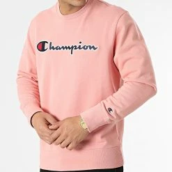Sweat Crewneck 217061 Rose de Champion -Champion Soldes champion 314485 217061 PS092 20220415T150338 03