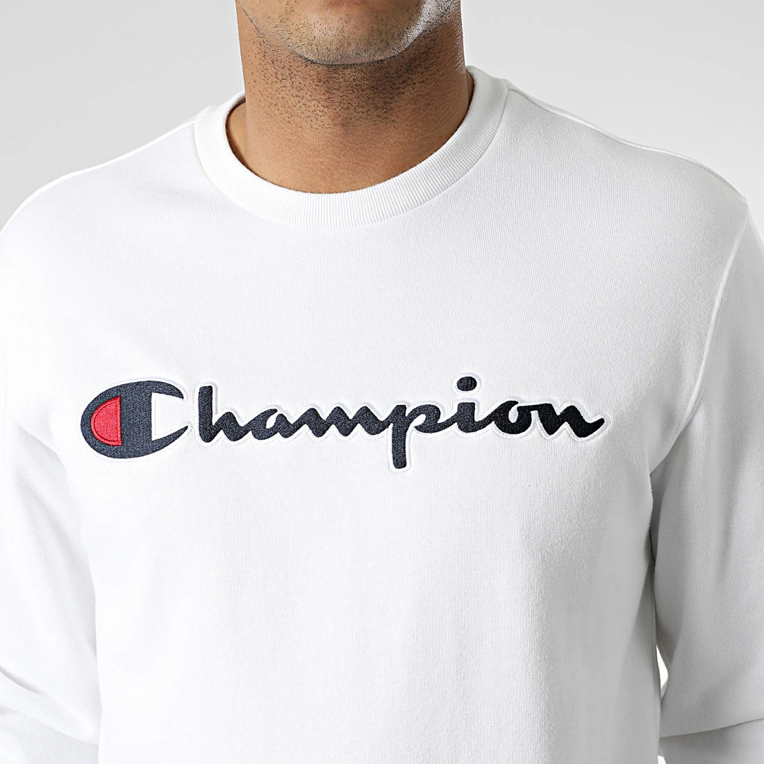 Sweat Crewneck 217061 Blanc de Champion 4 Sweat Crewneck 217061 Blanc de Champion – Image 2