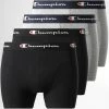Lot De 4 Boxers U20002 Noir Gris Chiné de Champion -Champion Soldes champion 314595 U20002 EM010 20220504T111221 01