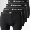 Lot De 4 Boxers U20002 Noir Gris Anthracite Chiné de Champion