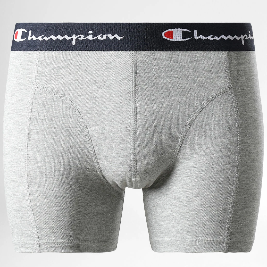Lot De 4 Boxers U20002 Bleu Marine Gris Chiné de Champion 4 Lot De 4 Boxers U20002 Bleu Marine Gris Chiné de Champion – Image 2