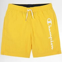 Short De Bain Enfant 306107 Jaune de Champion