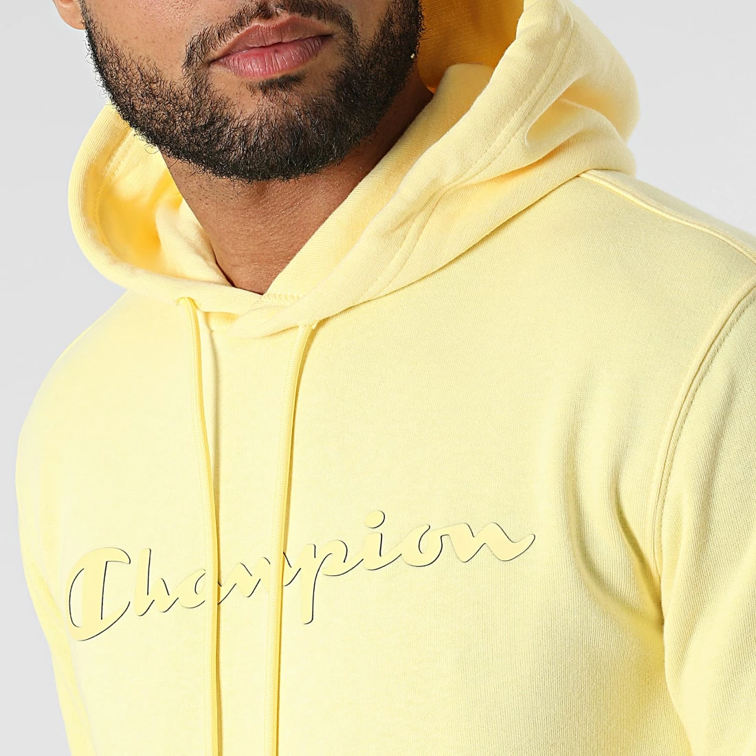 Sweat Capuche 217142 Jaune de Champion 4 Sweat Capuche 217142 Jaune de Champion – Image 2
