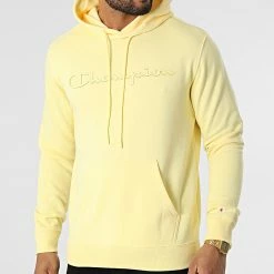 Sweat Capuche 217142 Jaune de Champion 8 Sweat Capuche 217142 Jaune de Champion -Champion Soldes champion 317789 217142 YS105 20220510T143119 03