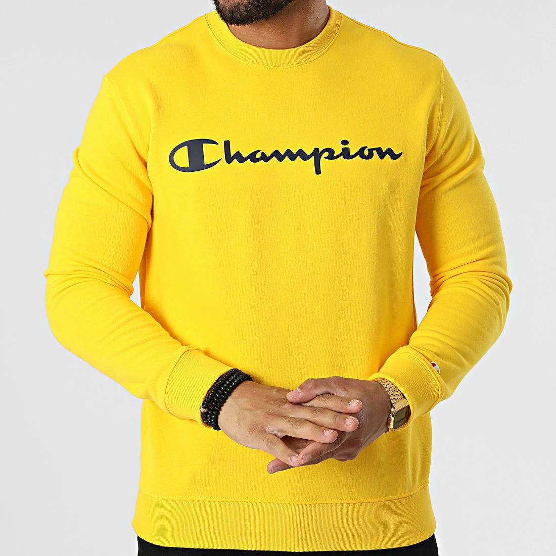 Sweat Crewneck 217143 Jaune de Champion 3 Sweat Crewneck 217143 Jaune de Champion