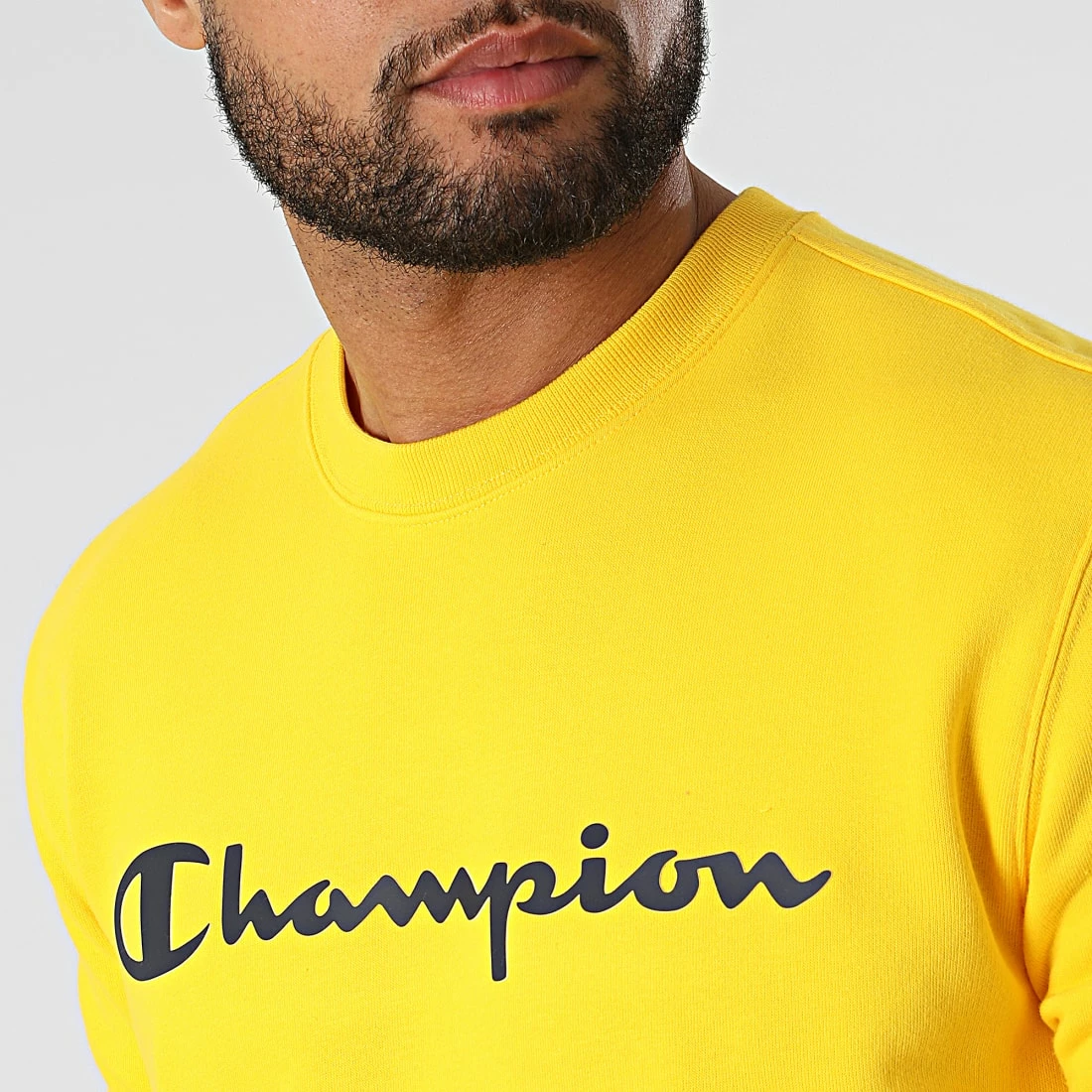 Sweat Crewneck 217143 Jaune de Champion 4 Sweat Crewneck 217143 Jaune de Champion – Image 2