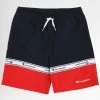 Short De Bain Enfant A Bandes 306045 Bleu Marine Rouge de Champion 1 Short De Bain Enfant A Bandes 306045 Bleu Marine Rouge de Champion -Champion Soldes champion 321531 306045 BS501 20220621T151020 01