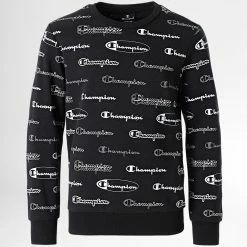 Sweat Crewneck Enfant 305932 Noir de Champion