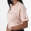 Tee Shirt Femme 115496 Rose de Champion -Champion Soldes champion 327718 115496 PS103 20220802T161237 01