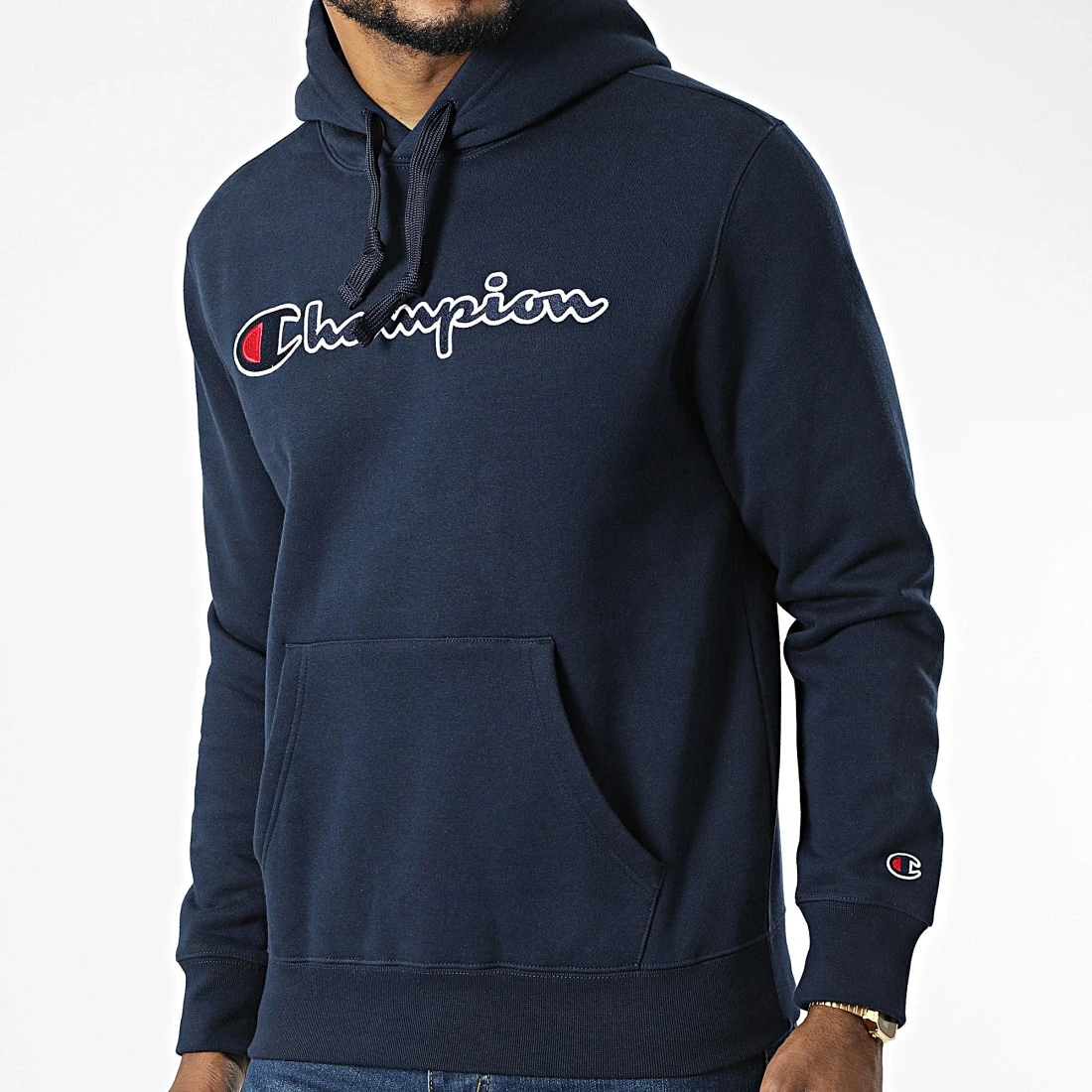 Sweat Capuche 217858 Bleu Marine de Champion 3 Sweat Capuche 217858 Bleu Marine de Champion