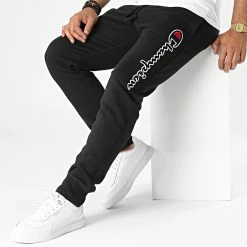 Pantalon Jogging 217860 Noir de Champion -Champion Soldes champion 327722 217860 KK001 20220719T143816 03