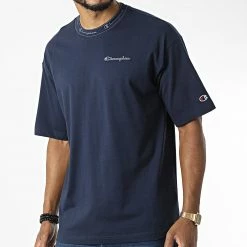 Tee Shirt 217872 Bleu Marine de Champion